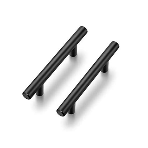 dark stainless steel cabinet hardware|black stainless hardware for cabinets.